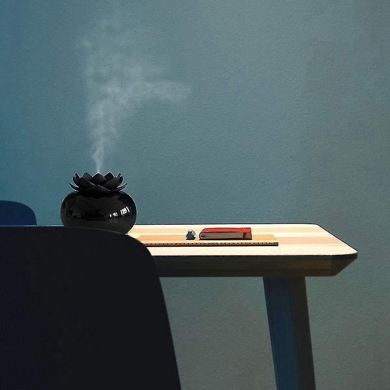 USB Ceramic Humidifier & Essential Oil Diffuser for Babies, Personal Air Vaporizer - Image 2