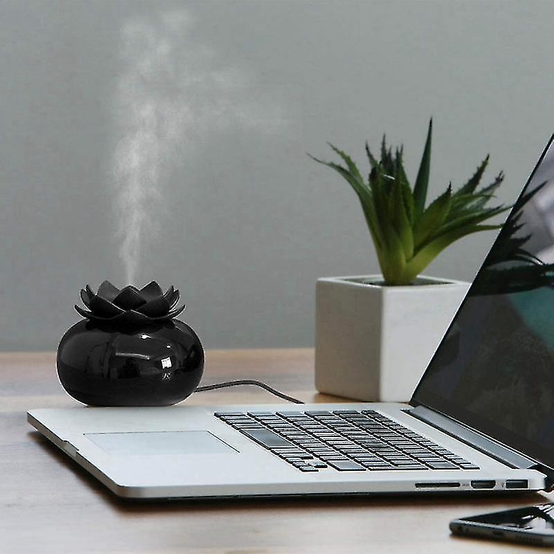 USB Ceramic Humidifier & Essential Oil Diffuser for Babies, Personal Air Vaporizer - Image 3