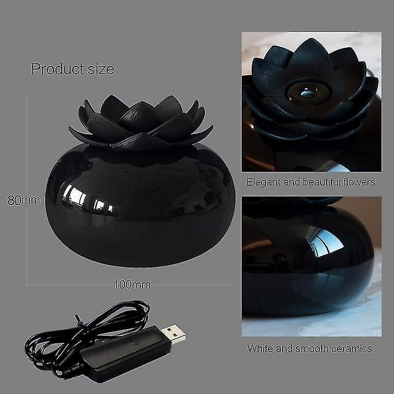 USB Ceramic Humidifier & Essential Oil Diffuser for Babies, Personal Air Vaporizer - Image 5