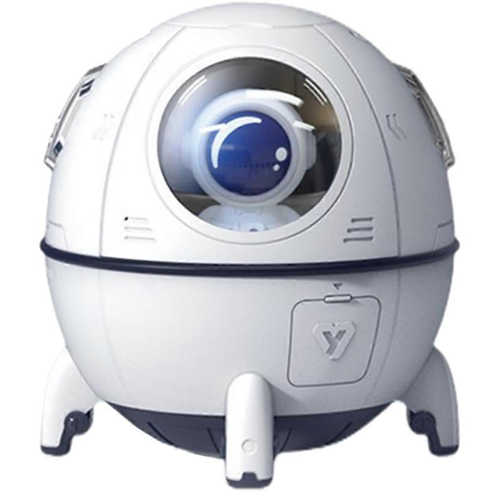 Astronaut Spaceship Humidifier with Night Light, Mini Mist Maker for Bedroom & Babies Room - Image 1