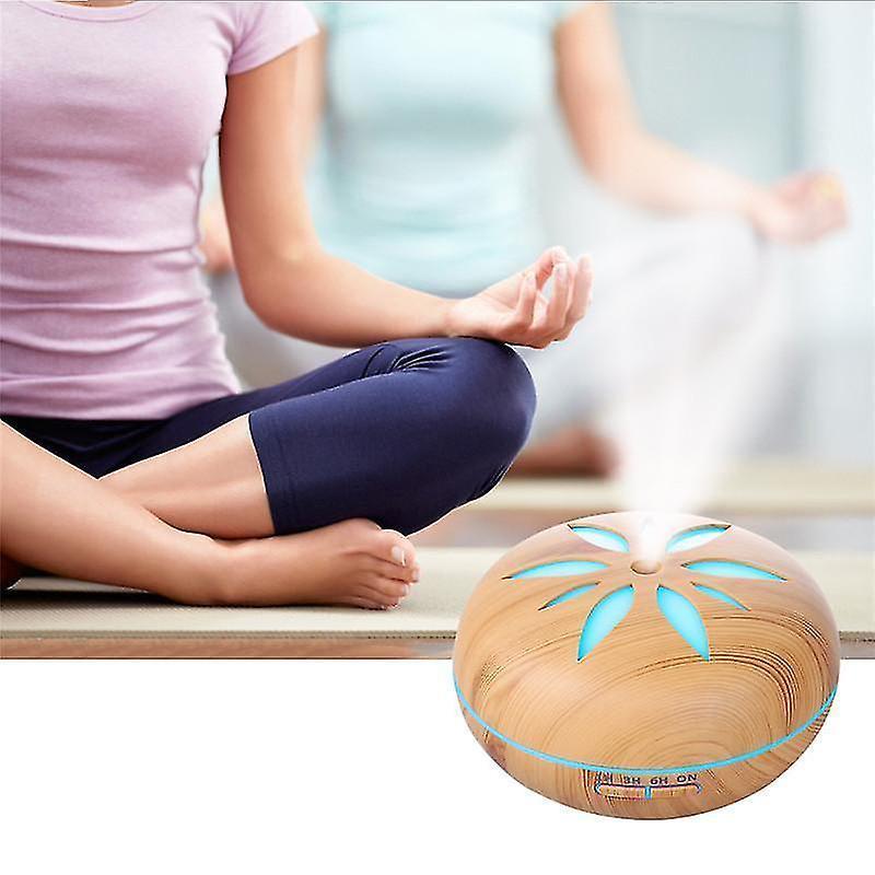 550ml Bluetooth Humidifier with Remote, Timer, Ultrasonic Mist & Mood Light - Image 3