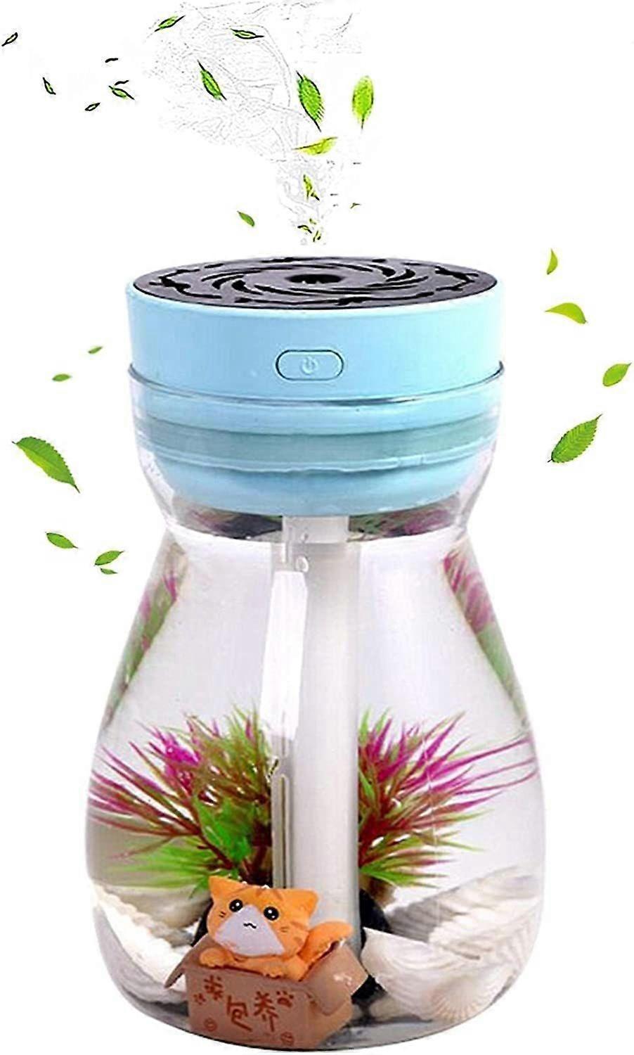 Micro Landscape Mini Humidifier, Cute USB Air Humidifier for Car & Personal Use - Image 1