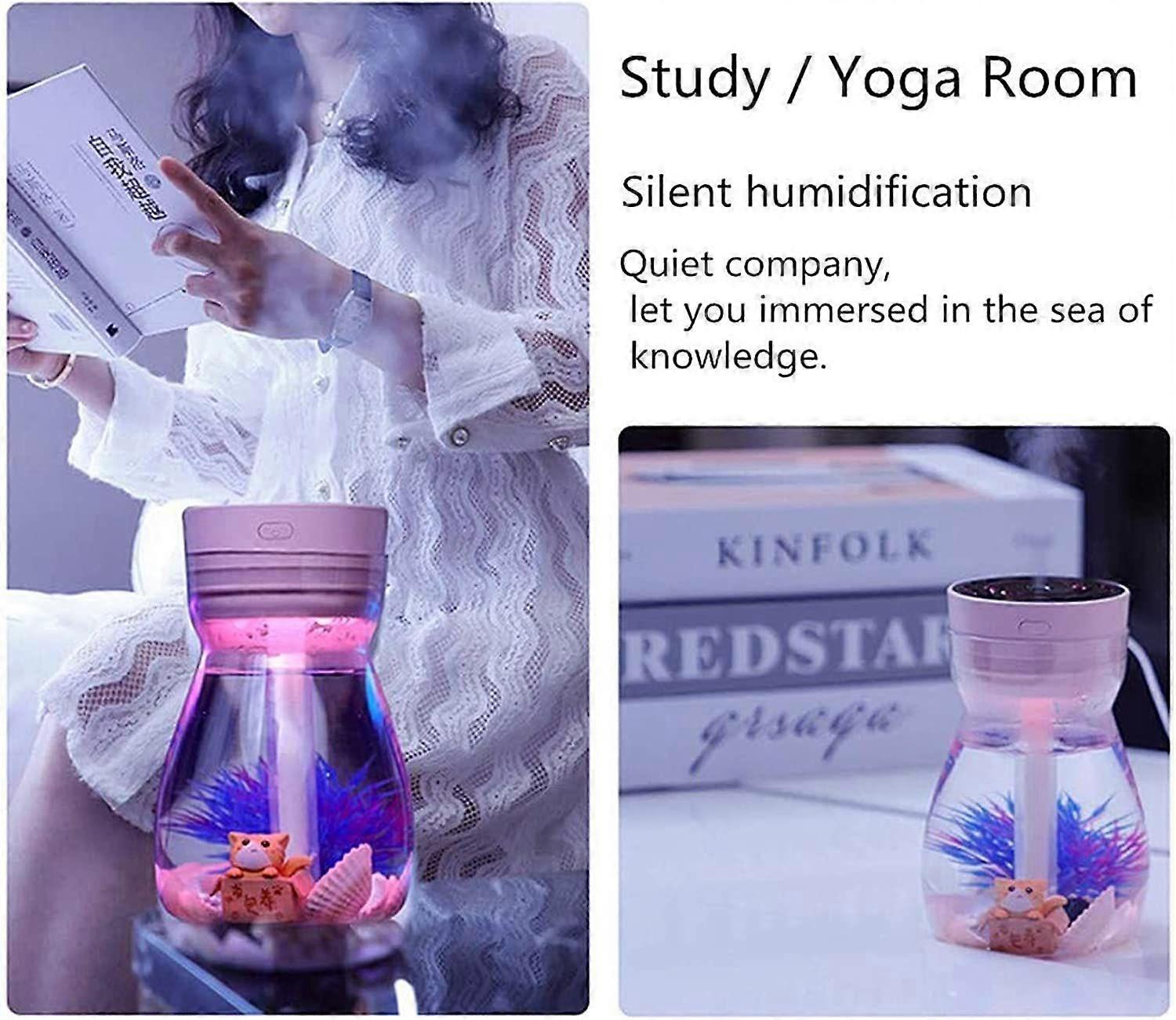 Micro Landscape Mini Humidifier, Cute USB Air Humidifier for Car & Personal Use - Image 5