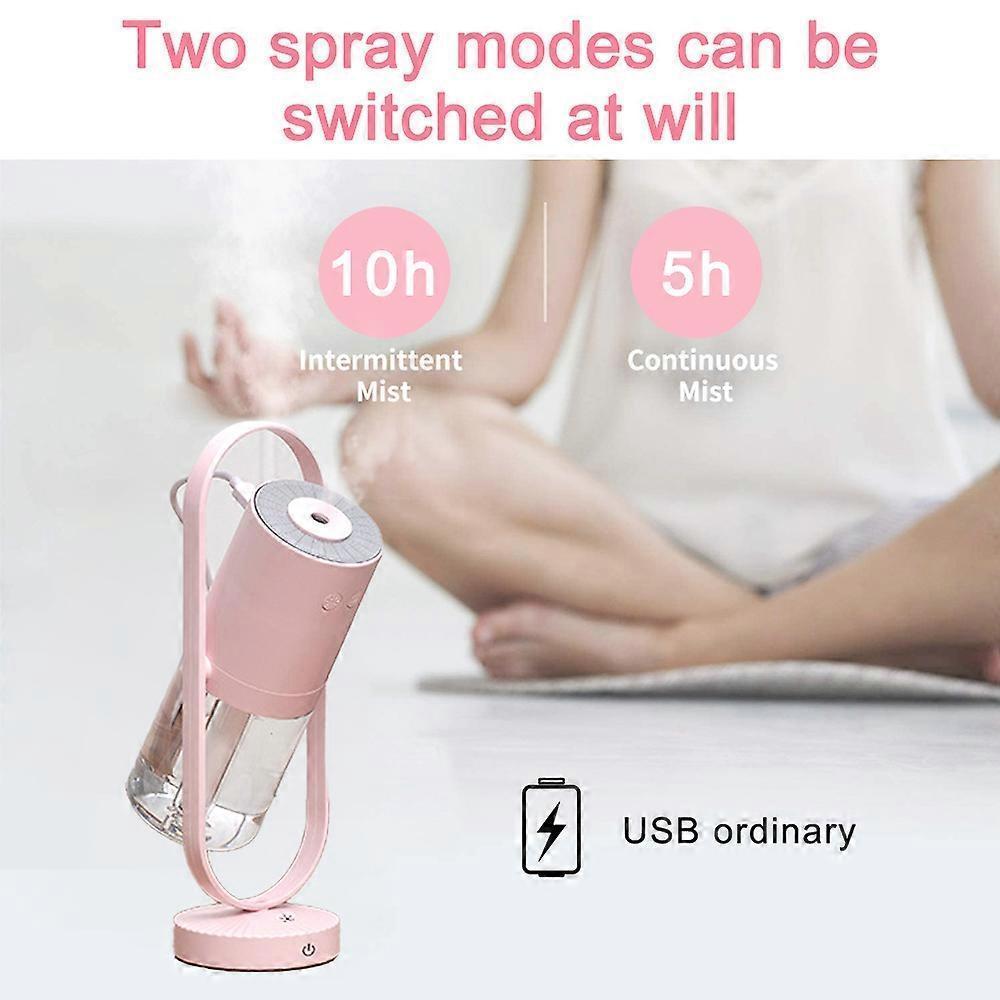 Mini Humidifier, Cute Portable USB Humidifier for Car & Personal Mist Use - Image 3