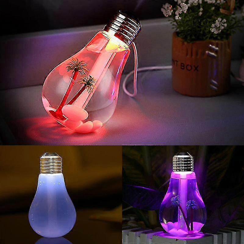Saturn USB Humidifier, Mini Air Purifier & Humidifier with Wooden Base - Image 3