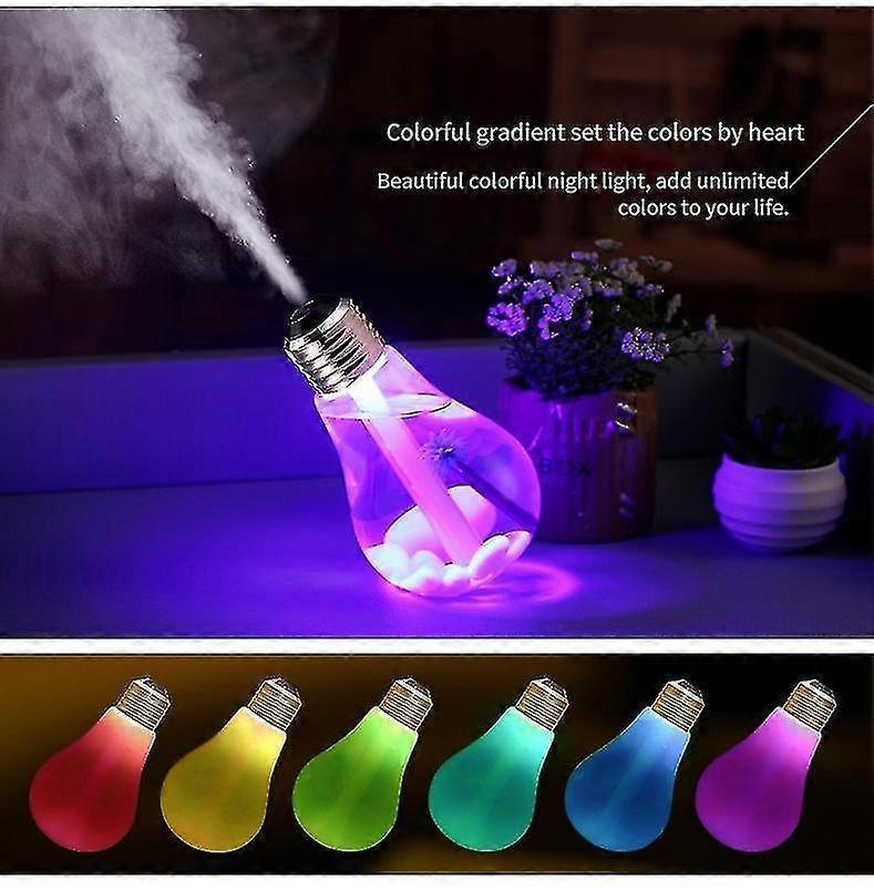 Saturn USB Humidifier, Mini Air Purifier & Humidifier with Wooden Base - Image 5