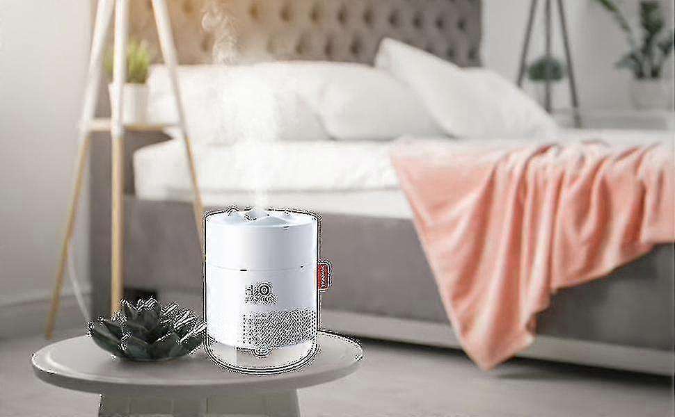 500ml Cool Mist Humidifier, Quiet Air Humidifier for Bedroom or Office - Image 2