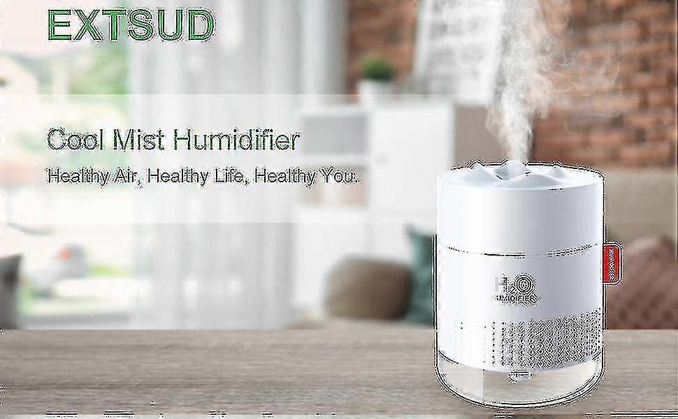 500ml Cool Mist Humidifier, Quiet Air Humidifier for Bedroom or Office - Image 4