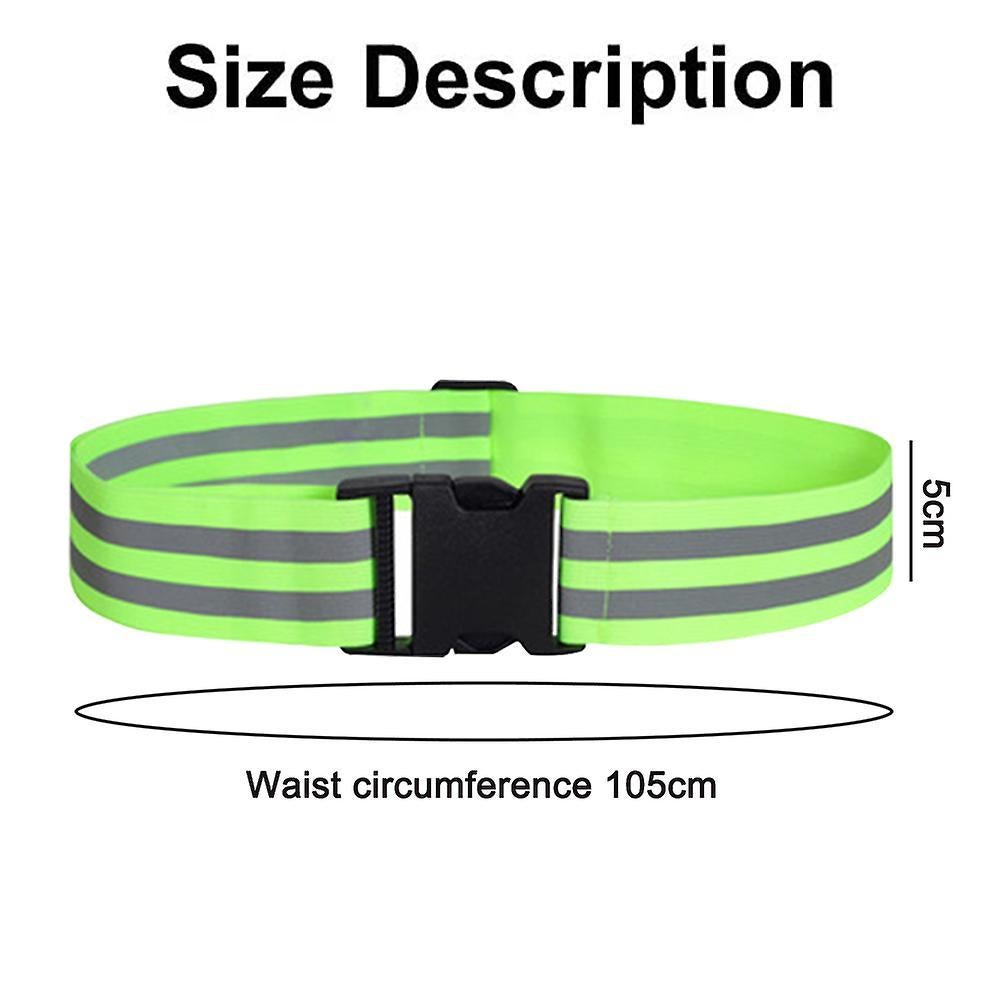 Reflective Belt or Sash, Military Style Visibility Strap for Outdoor Reflective Gear - Image 5