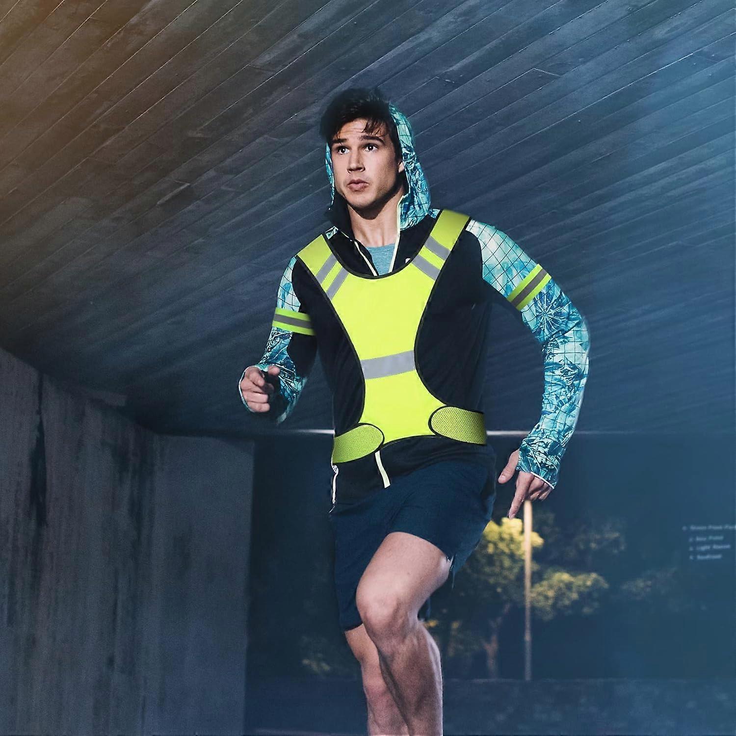 Reflective Vest, High Visibility Reflective Gear for Outdoor Activities and Sports - Image 4