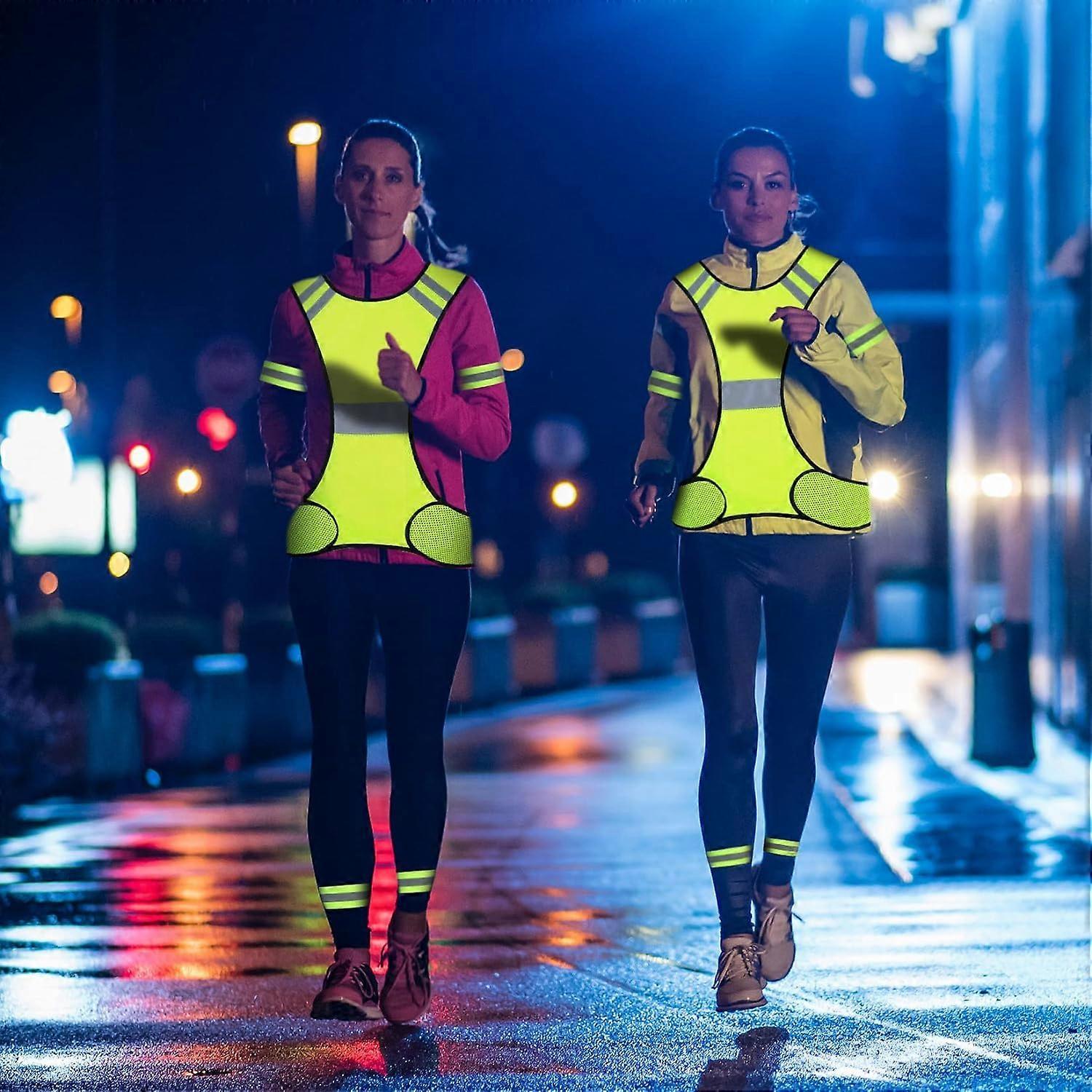 Reflective Vest, High Visibility Reflective Gear for Outdoor Activities and Sports - Image 5