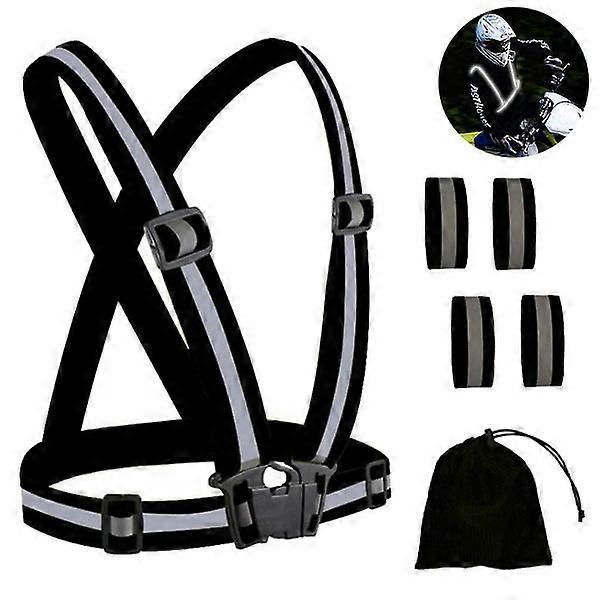 Reflective Gear for Night Running, Walking, Jogging with Hi-Vis Bands - Image 1