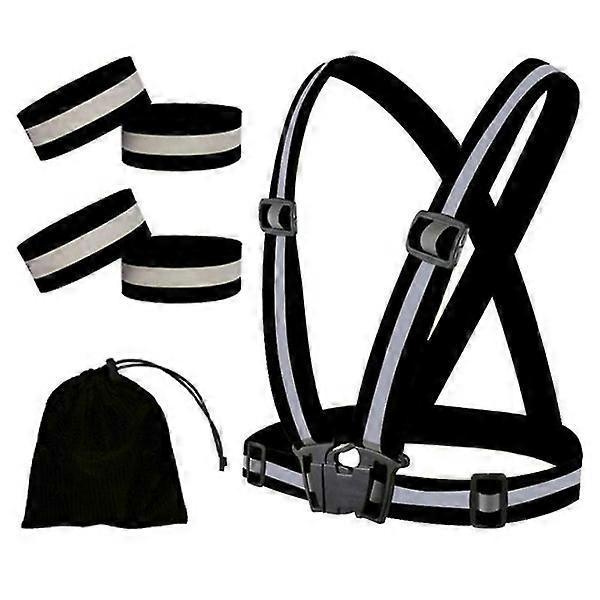 Reflective Gear for Night Running, Walking, Jogging with Hi-Vis Bands - Image 2