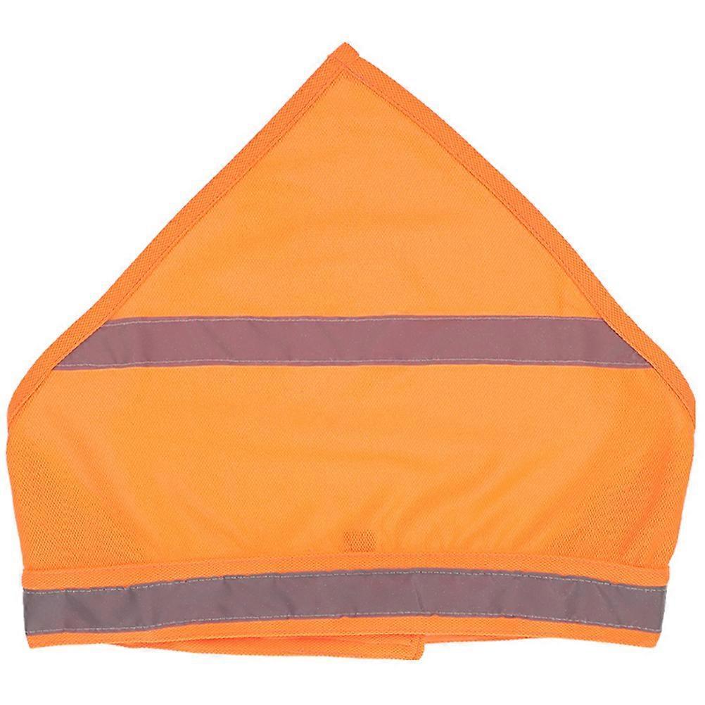 Reflective Dog Scarf, Reusable Polyester Dog Bandana Outdoor Gear - Size L - Image 3