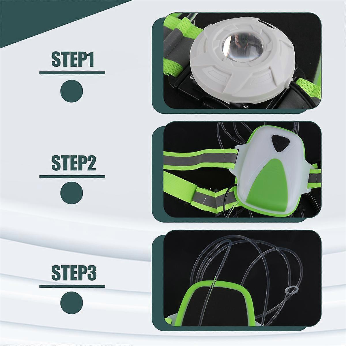 LED Reflective Vest, Rechargeable Running Gear with Multicolor Lights for Men & Women - Image 5