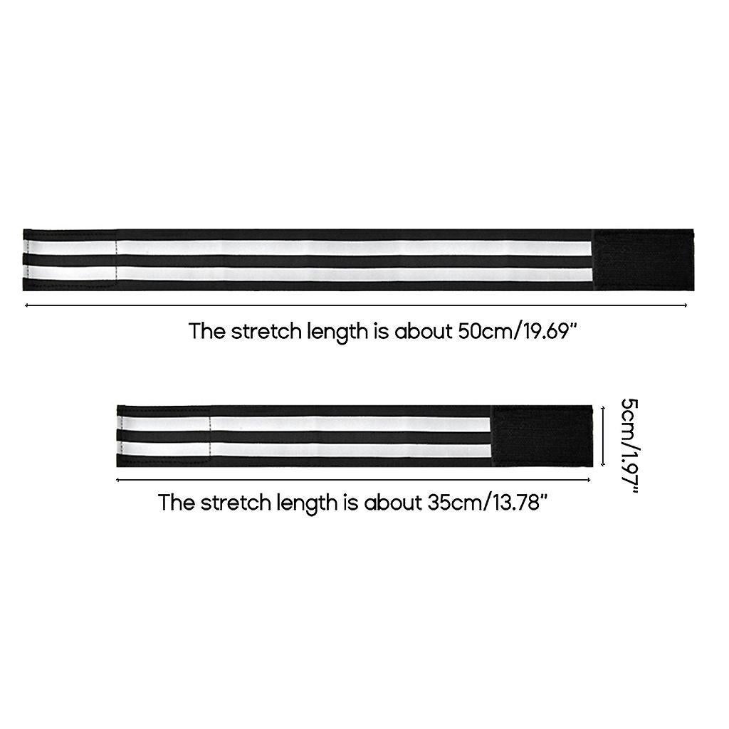 Reflective Wrist Bands, Night Running Gear for Cyclists, Joggers, Walkers - Image 5