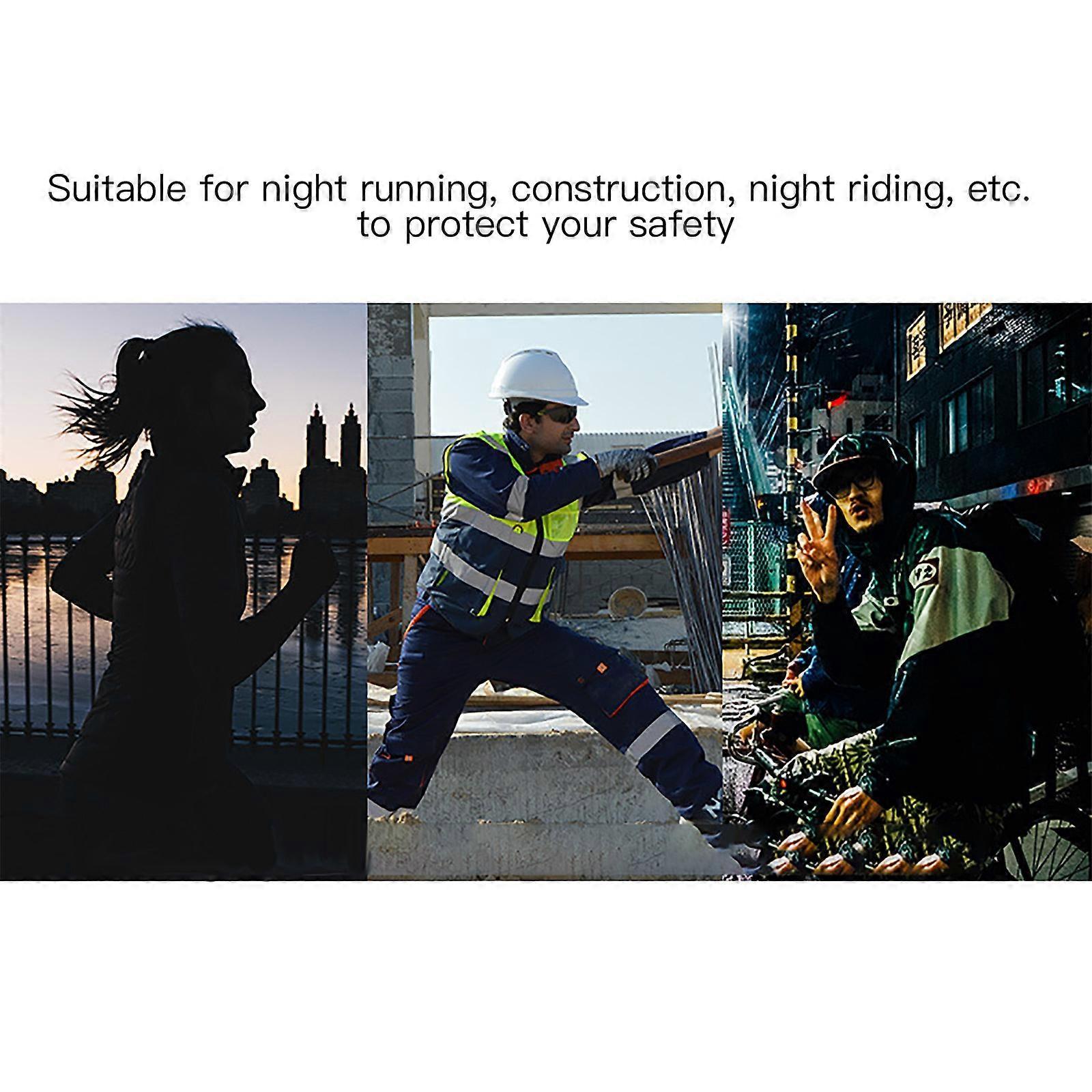 High Visibility Reflective Vest for Running, Lightweight Reflective Night Gear - Image 3