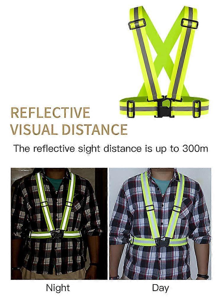 High Visibility Reflective Vest for Running, Lightweight Reflective Night Gear - Image 4