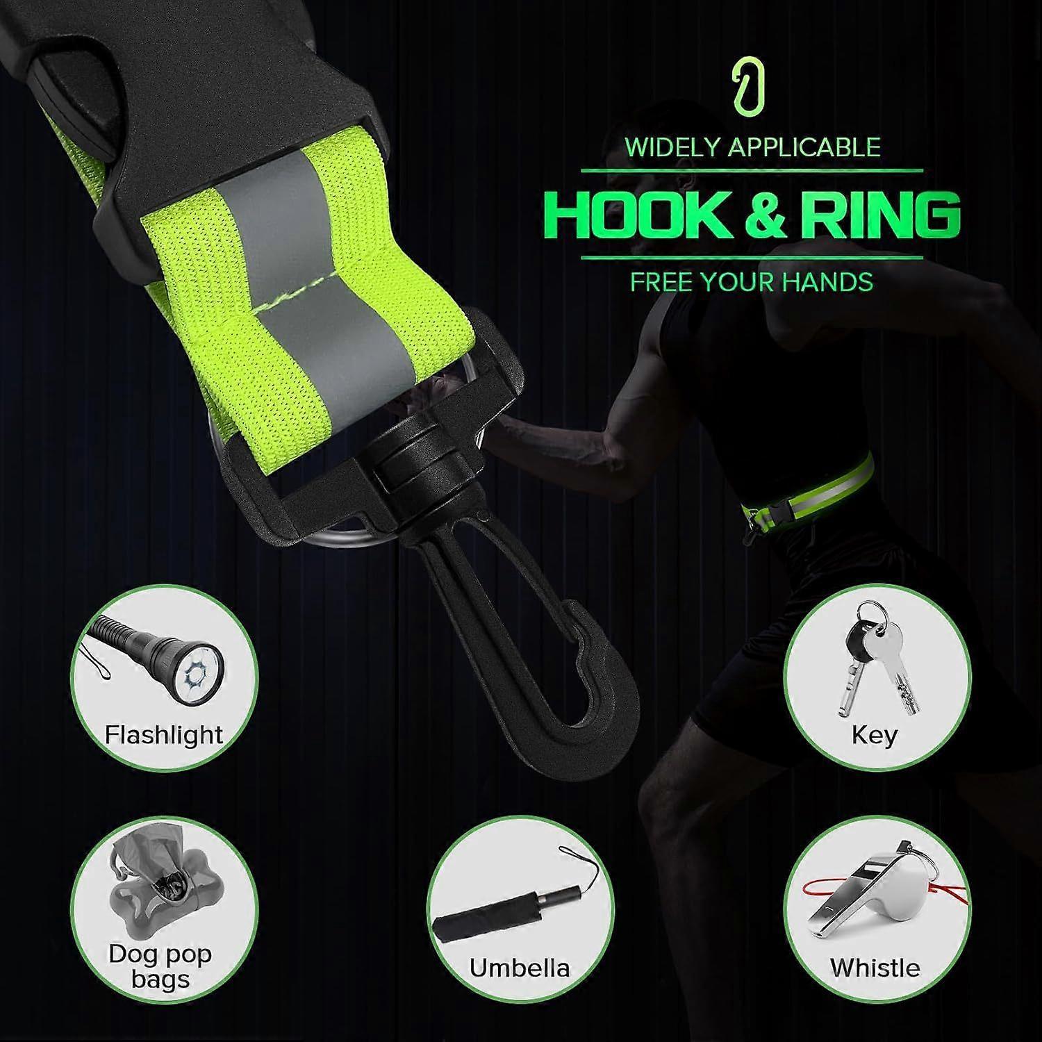 Military Reflective Belt & security Tape for Night Running, Hiking, Biking - Image 3