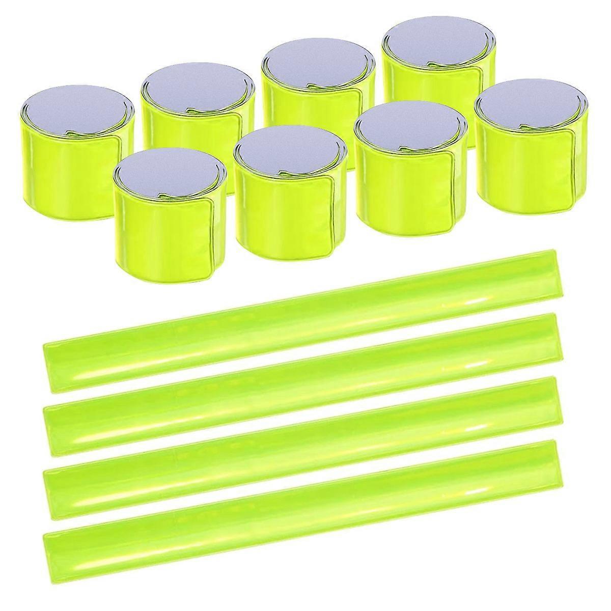 10pcs Reflective Gear Set, High Visibility Reflective Bands for Night Outdoor Activities - Image 1