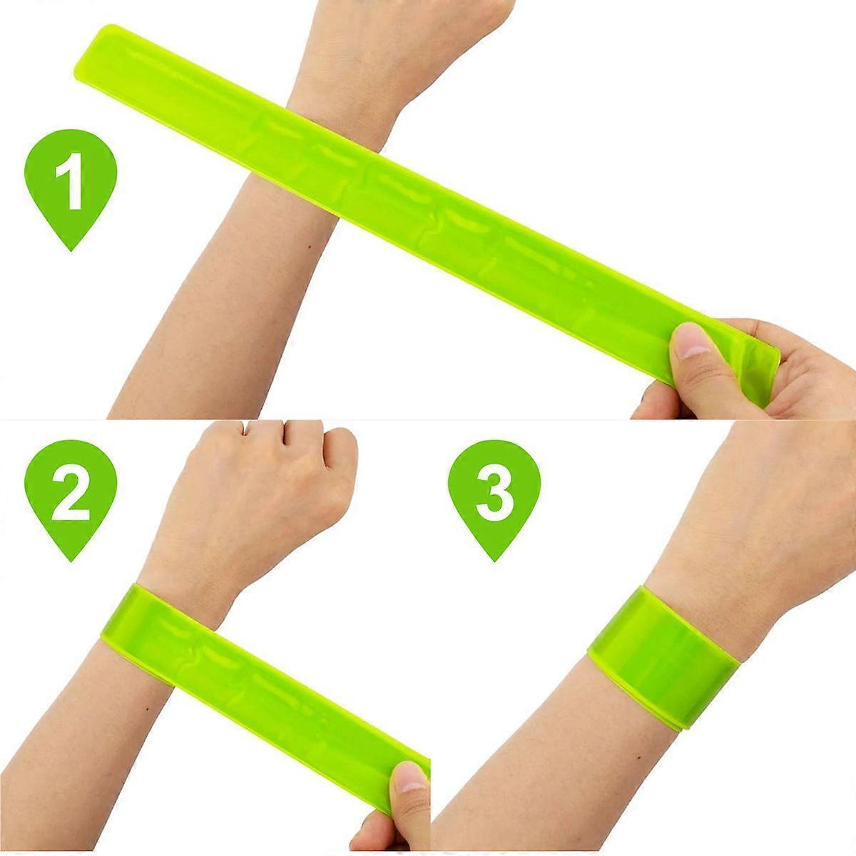 10pcs Reflective Gear Set, High Visibility Reflective Bands for Night Outdoor Activities - Image 3