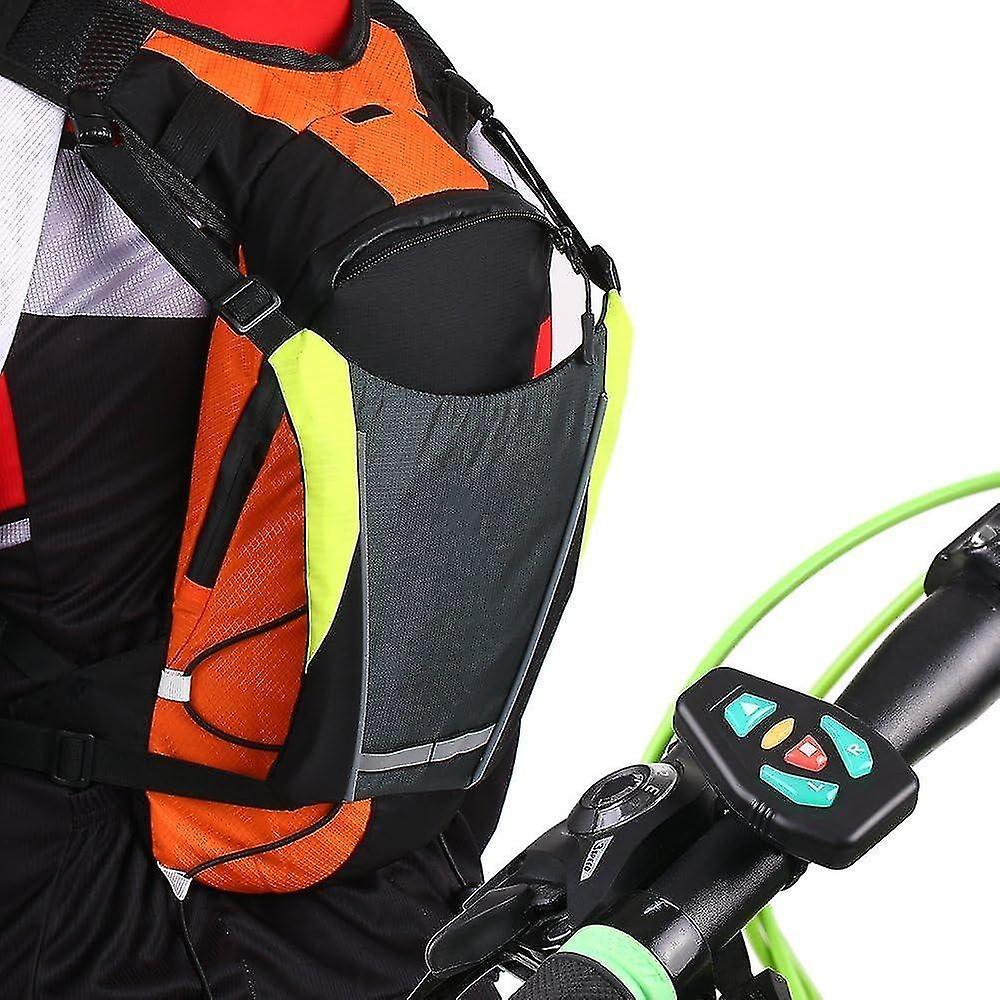 Reflective Bike Gear, Cycling Vest with Backpack Clip, USB Rechargeable Reflective Accessories - Image 3