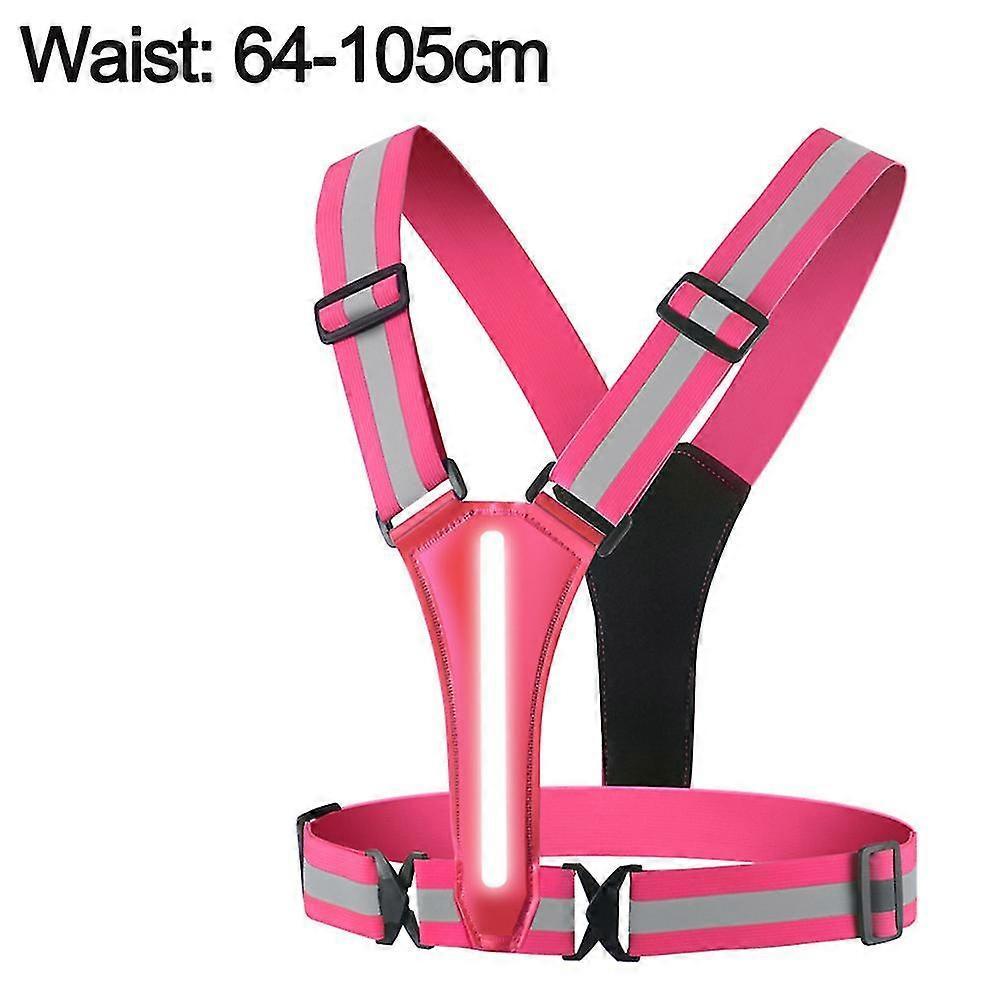 LED Reflective Vest, High Visibility Light Up security Gear for Night Running & Cycling - Image 2
