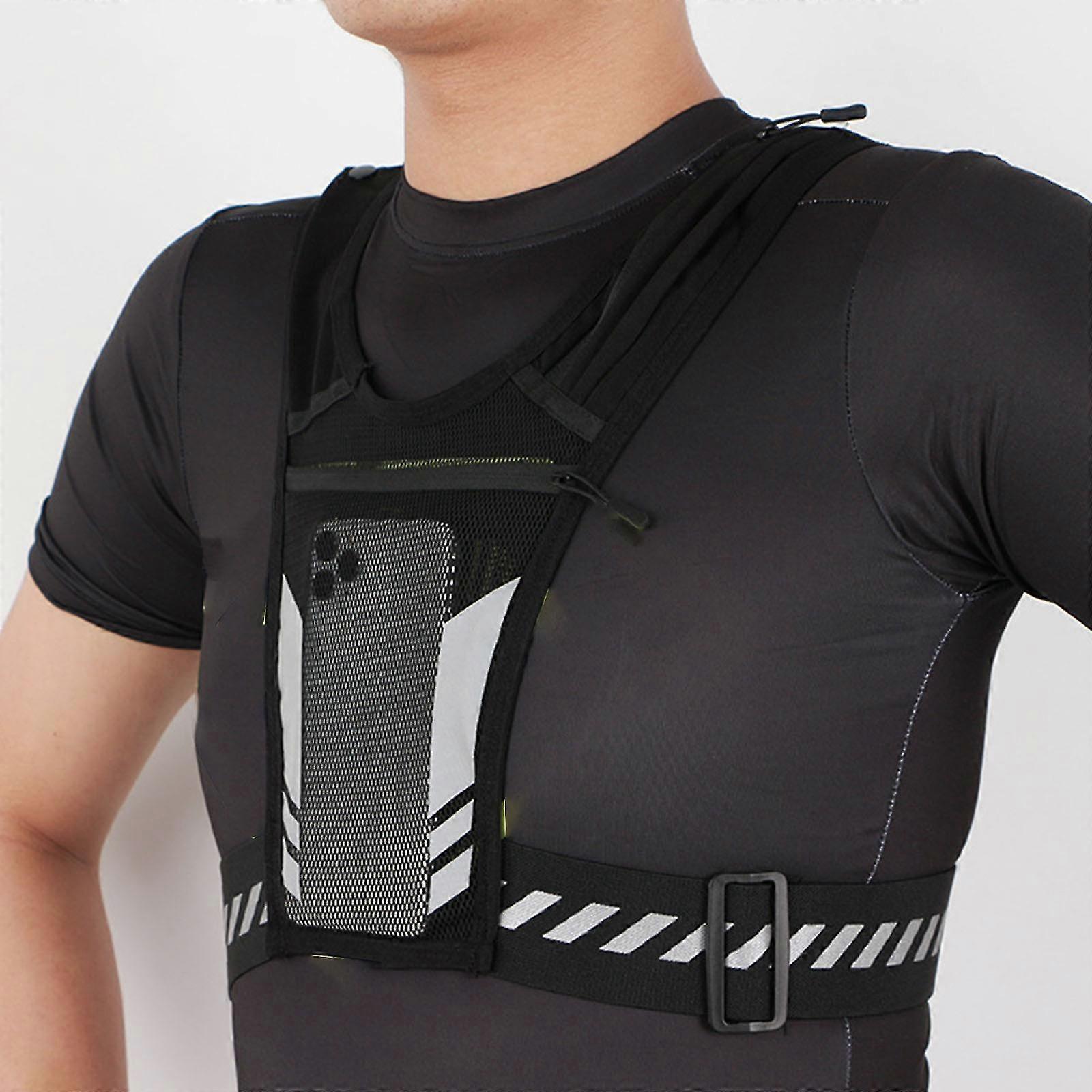Reflective Running Vest for Men & Women, security Gear for Night Walking or Biking - Image 4