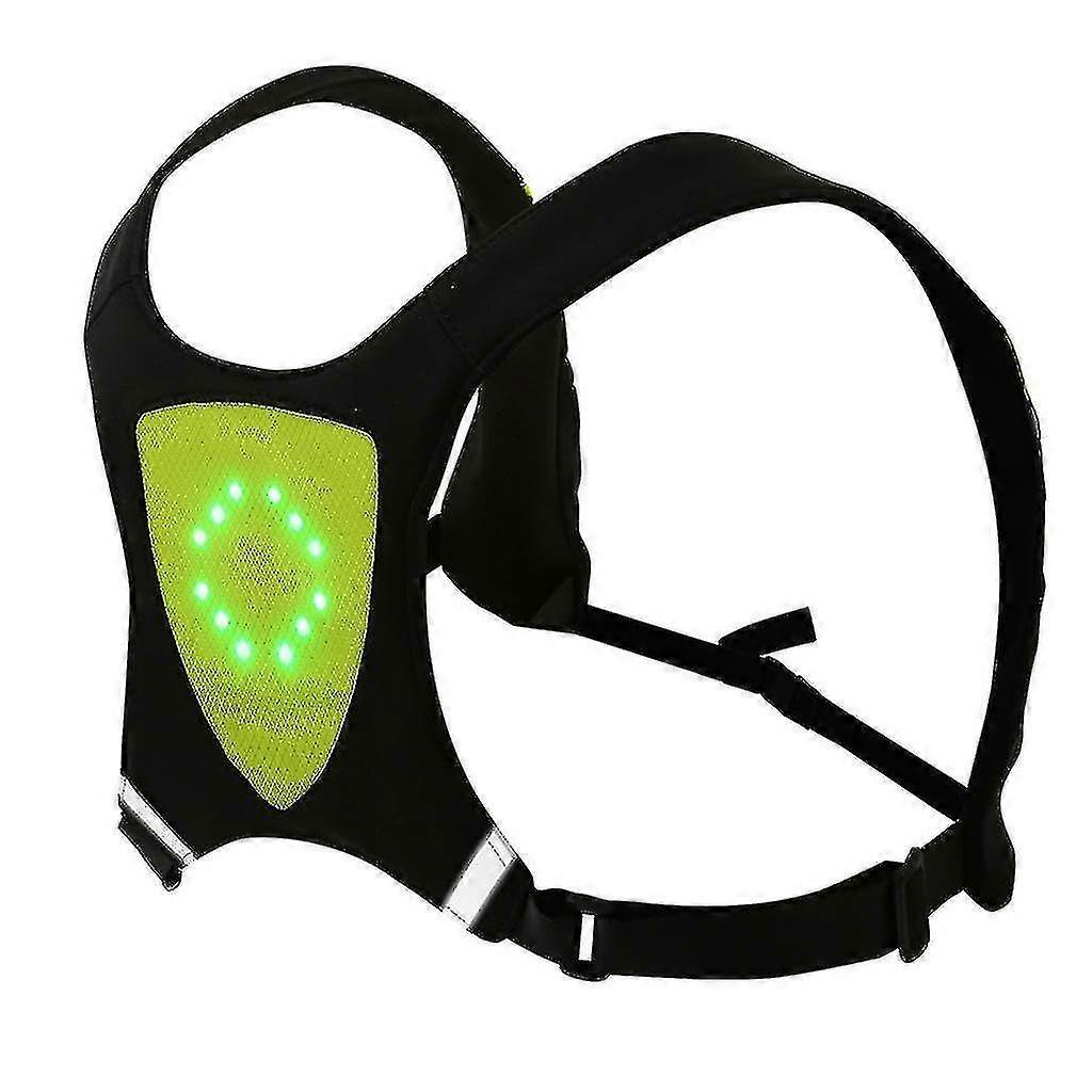 LED Reflective Vest, Adjustable Running Gear for Night Walking & Jogging - Image 1