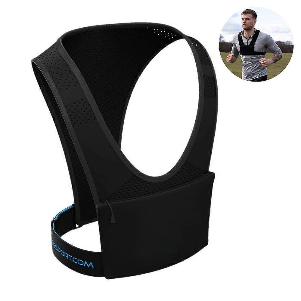 Lightweight Bounce-Free Running Vest, Adjustable Reflective security Gear - Image 2