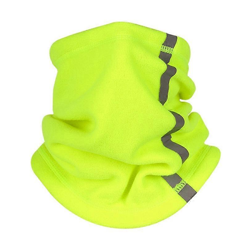 Reflective Neck Gaiter, Cold-Proof Breathable Neck Gear with Strip for Cycling - Image 1