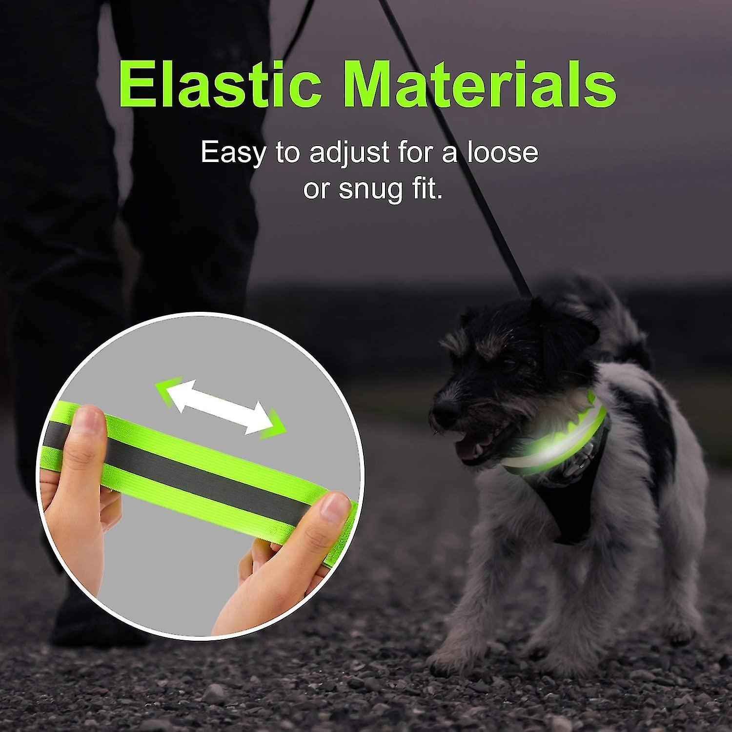 8 Pcs Reflective Bands, High Visibility Wrist & Ankle Straps for Walking or Running - Image 5