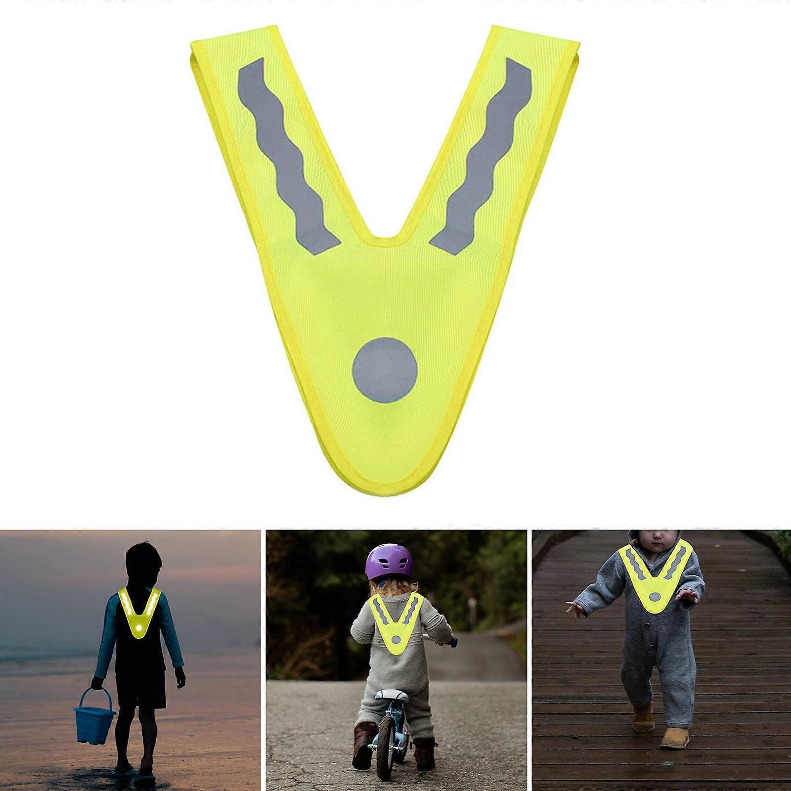 Babies Reflective Vest, High Visibility Adjustable security Gear for Running or Riding - Image 2