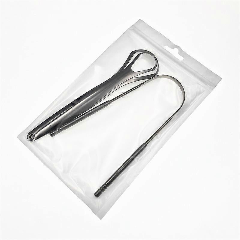3PCS Stainless Tongue Scrapers, Oral Care Tool for Fresh Breath & Bad Breath Prevention - Image 5