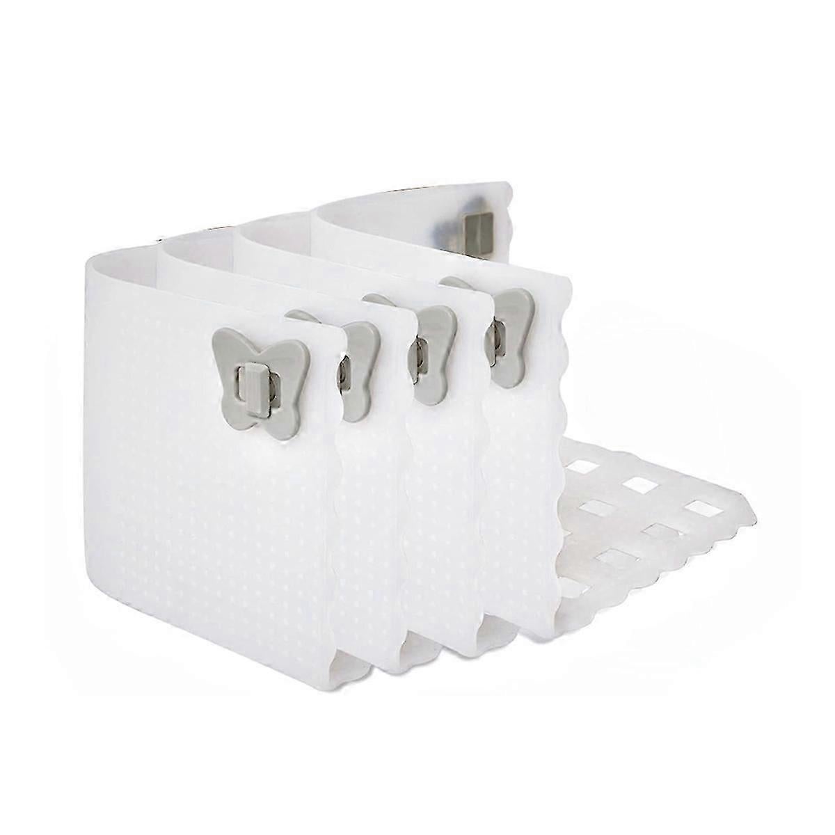Bed Sheet Holder Clips for Thin Sheets, White, Secure Fit Fasteners - Image 1