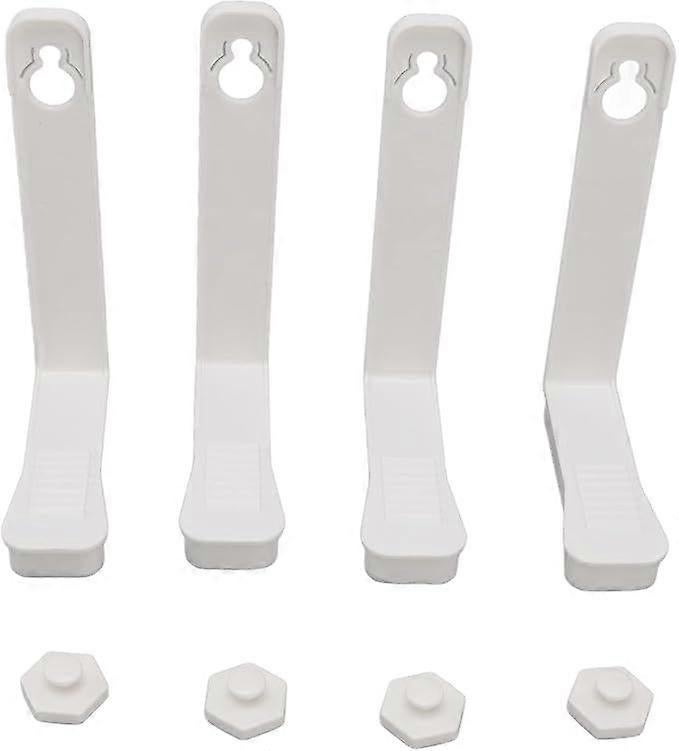 4PCS Bed Sheet Holder Straps, 3-Way Fasteners, Easy to Install - Image 1