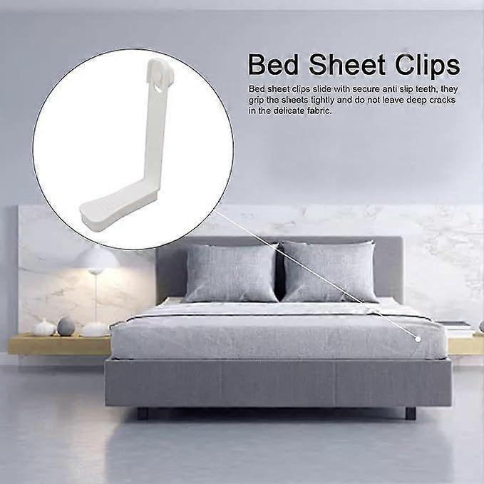 4PCS Bed Sheet Holder Straps, 3-Way Fasteners, Easy to Install - Image 3