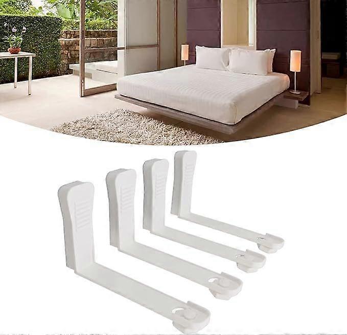 4PCS Bed Sheet Holder Straps, 3-Way Fasteners, Easy to Install - Image 4