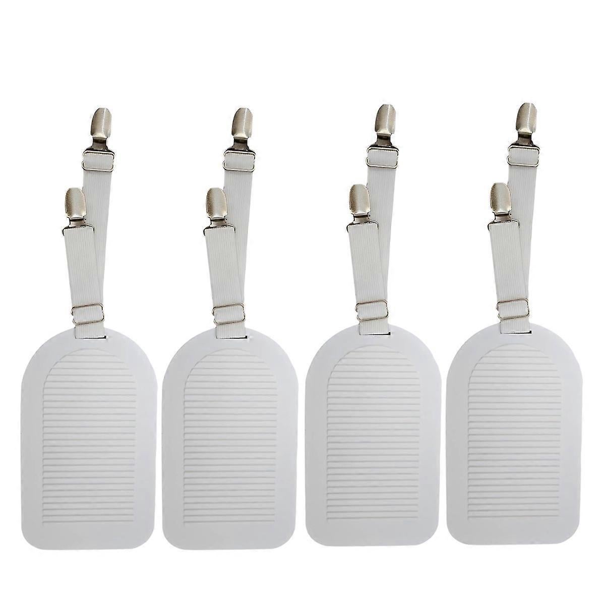 4PCS Adjustable Bed Sheet Holder Clips for Fitted Sheets - Image 1