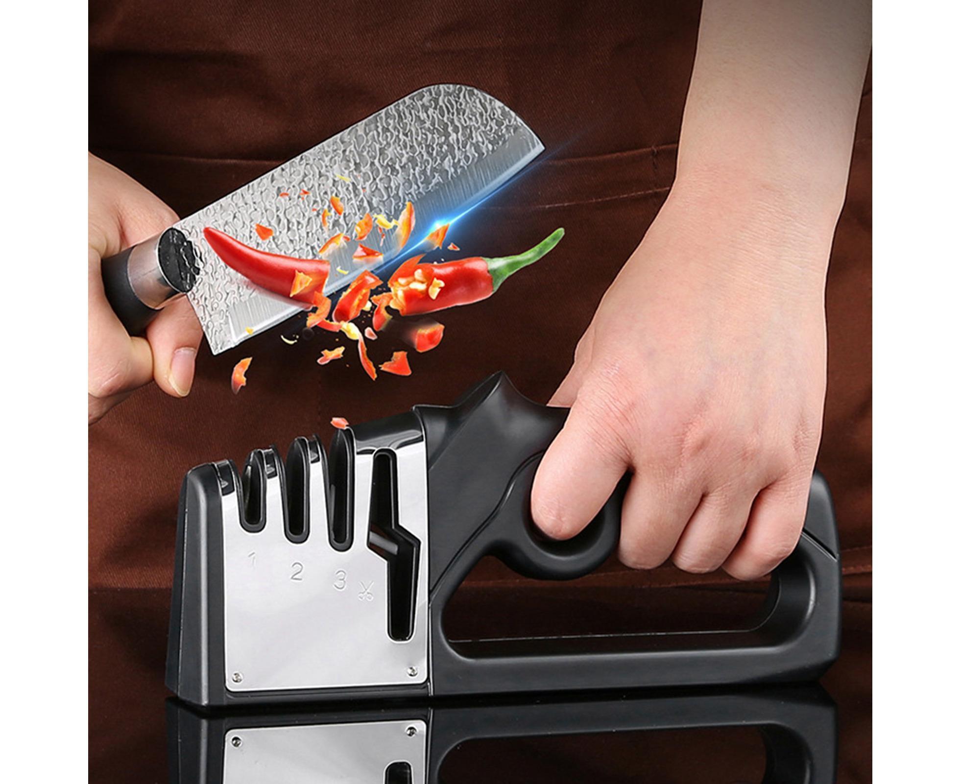 Cutter Sharpener Stainless Steel Whetstone-Black - Image 4