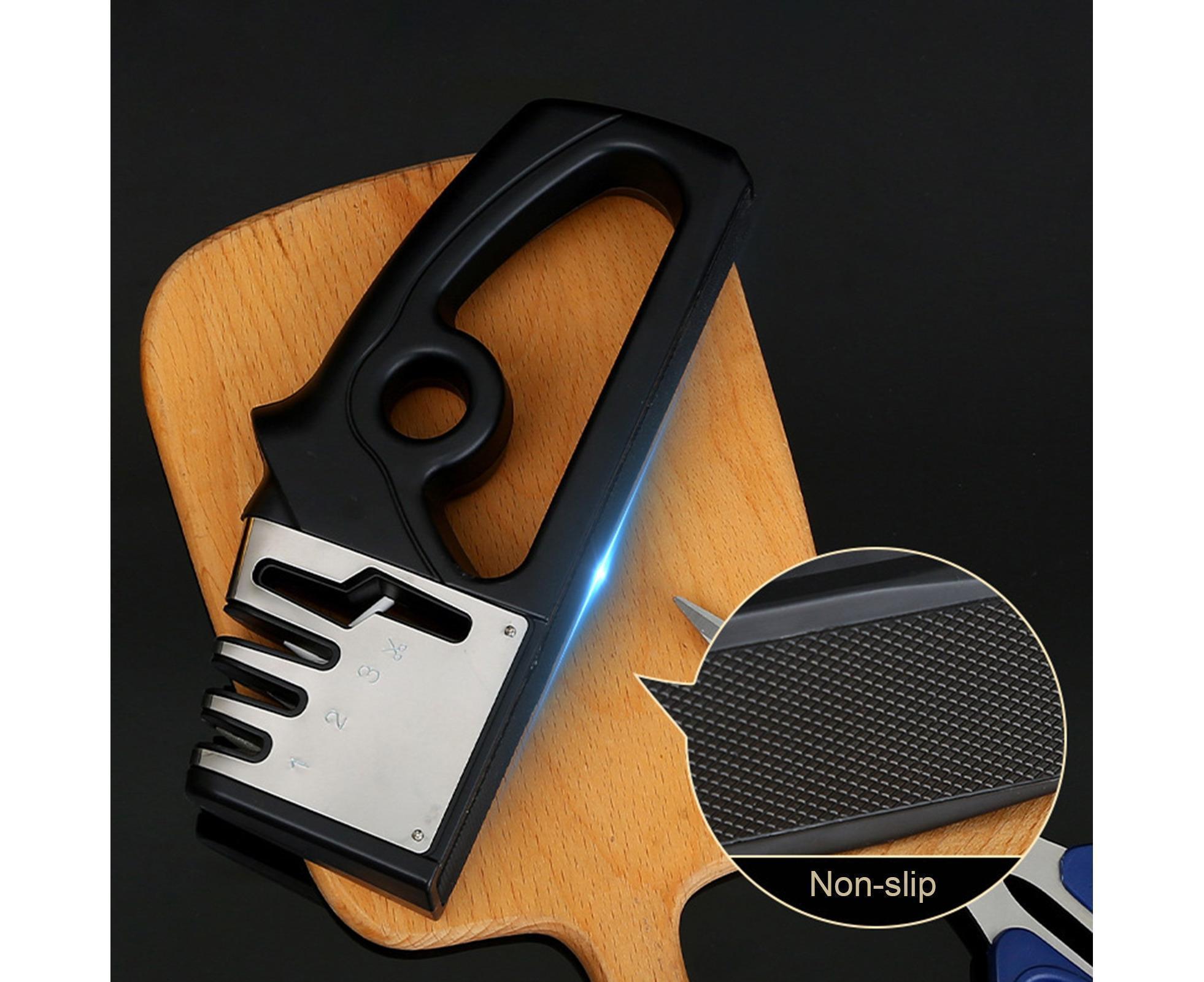 Cutter Sharpener Stainless Steel Whetstone-Black - Image 5