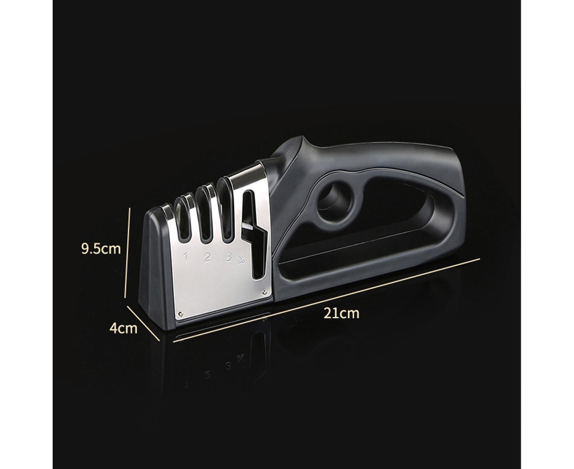 Cutter Sharpener Stainless Steel Whetstone-Black - Image 6