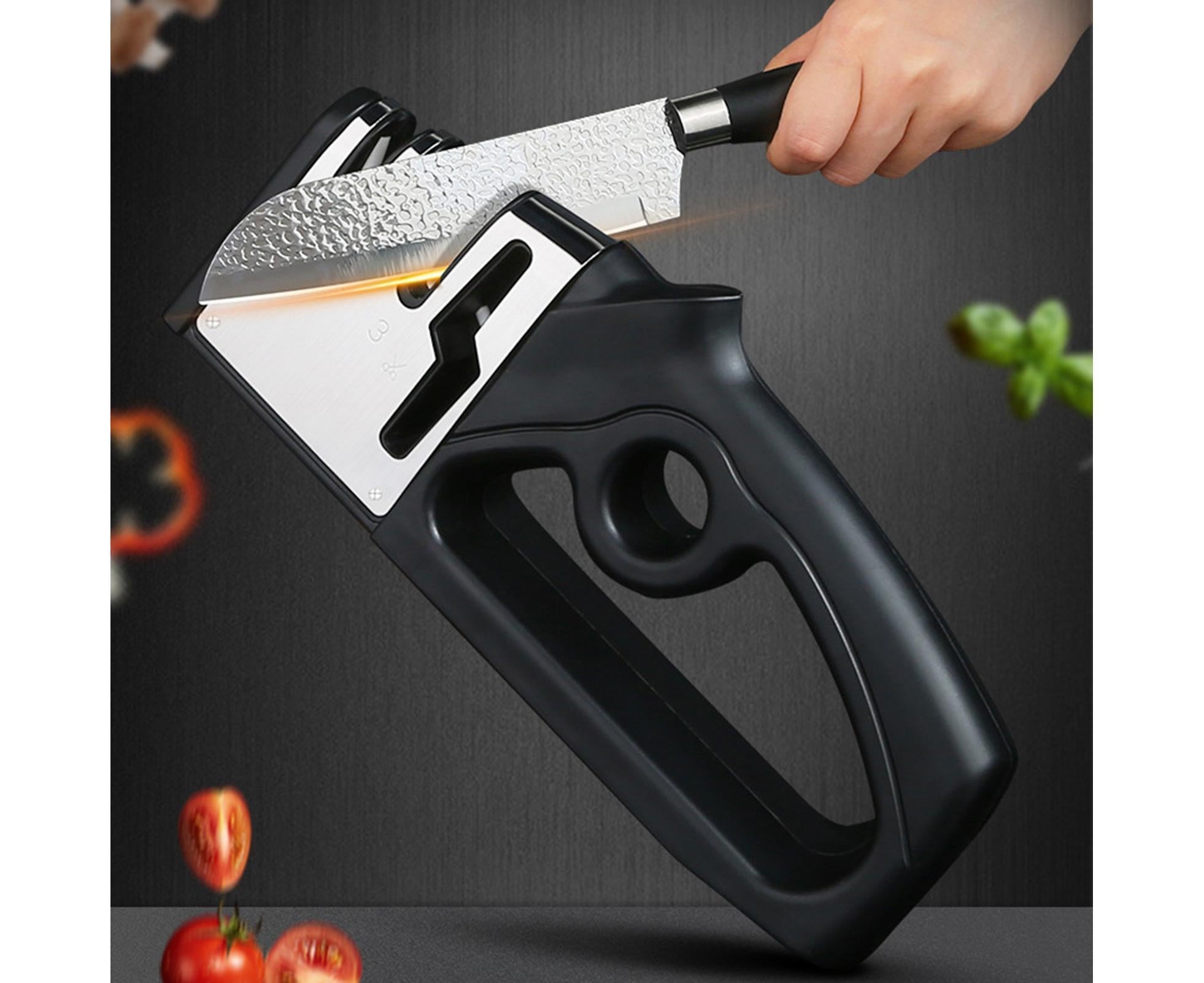 Cutter Sharpener Stainless Steel Whetstone-Black - Image 7