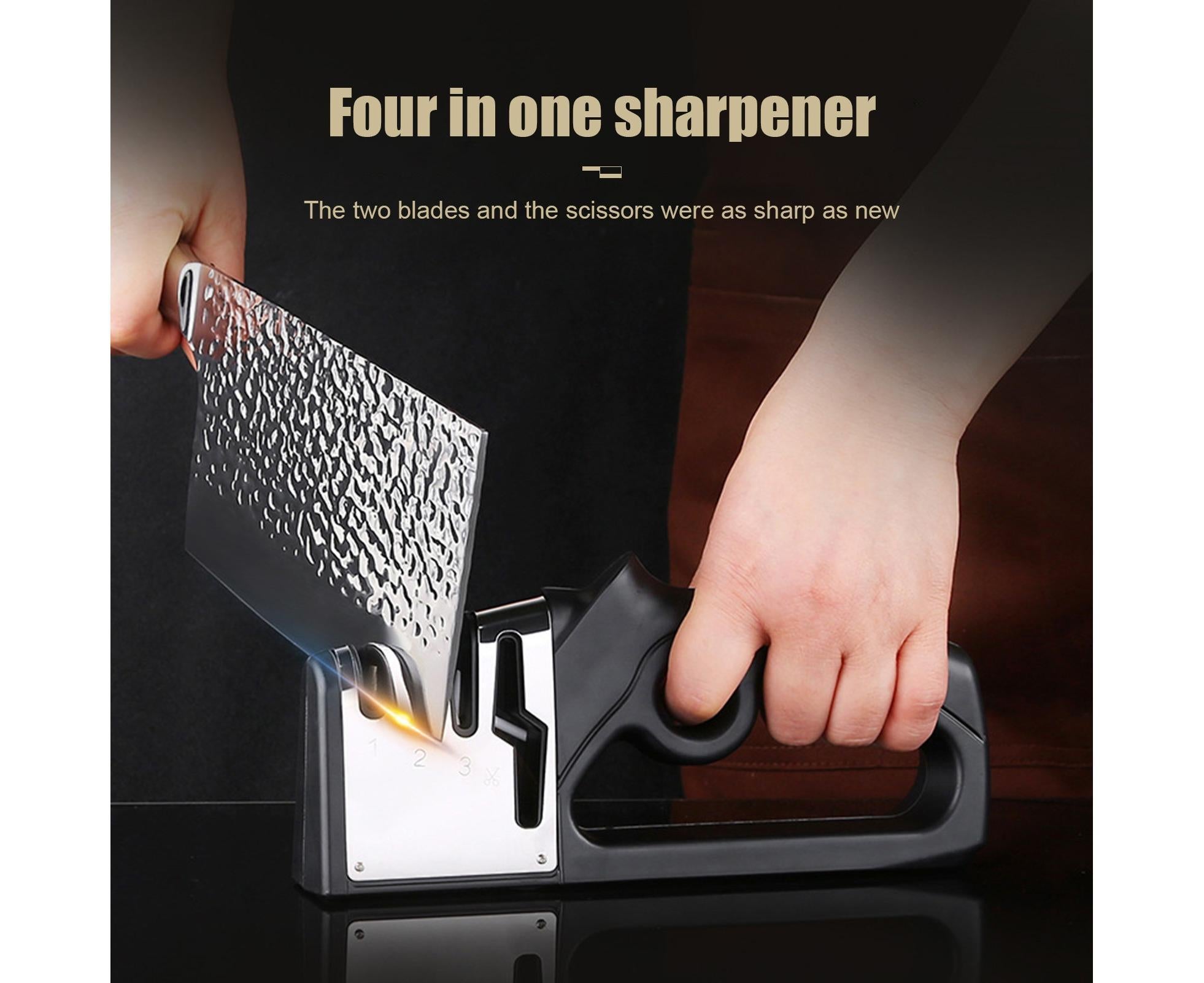 Cutter Sharpener Stainless Steel Whetstone-Black - Image 8