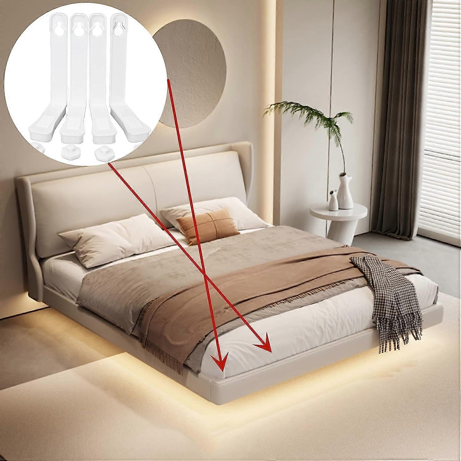 Adjustable Bed Sheet Holder Straps, Elastic Clips for Mattress & Sheets - Image 3