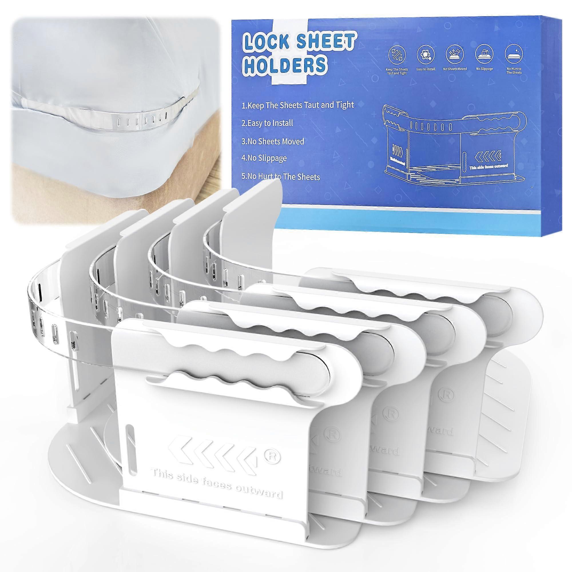Ultimate Bed Sheet Corner Holder with Mattress Straps - Image 1