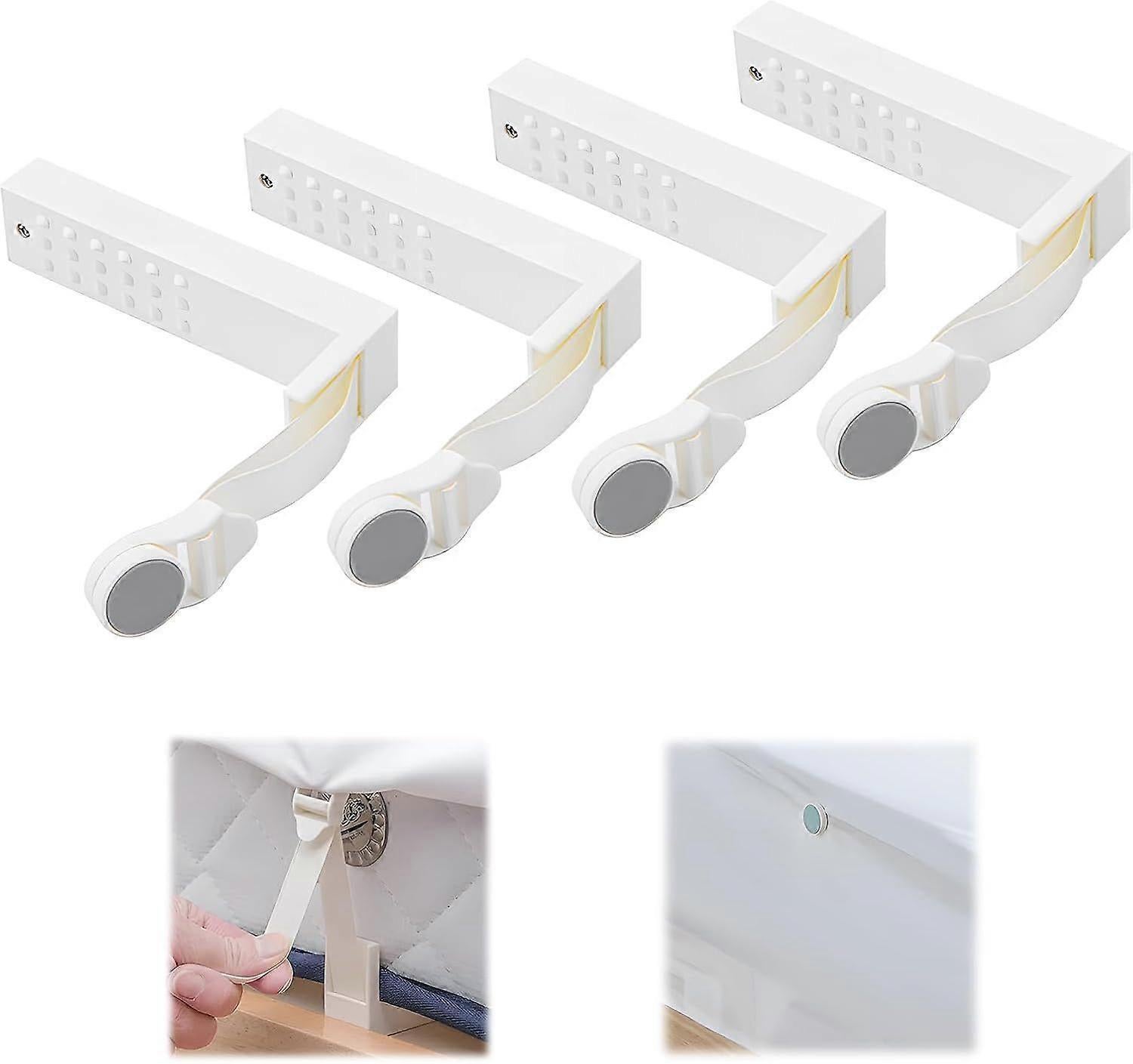 Bed Sheet Grippers, Corner Fasteners, Latest Model - Image 1