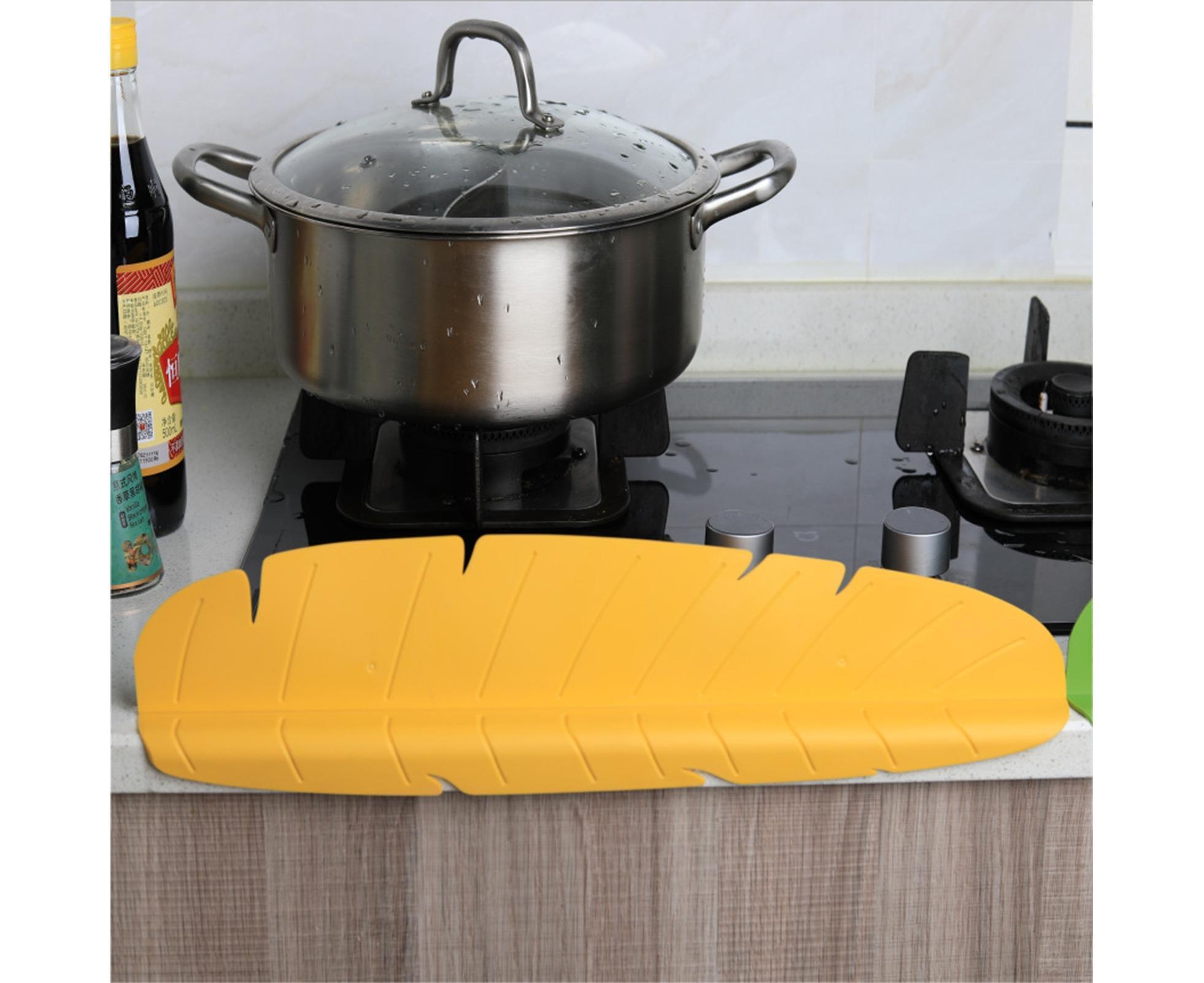 Sink Splash Guard TPR Island Sink Splash Guard-Yellow - Image 2