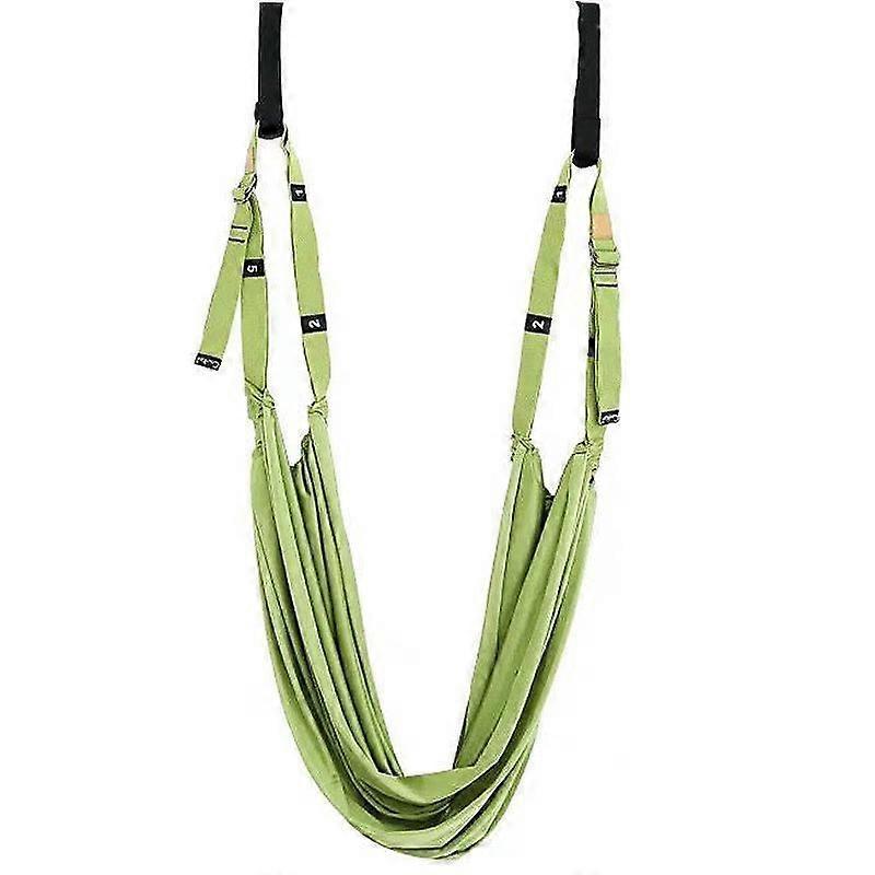 Green Aerial Yoga Strap Anti-Gravity Hammock for Inversion & Flexibility - Image 1