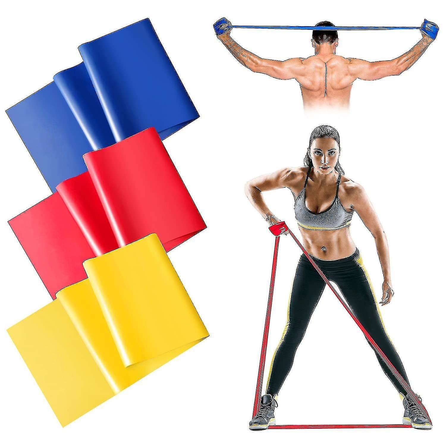 Yoga Resistance Band Set for Stretching & Home Fitness - Image 1